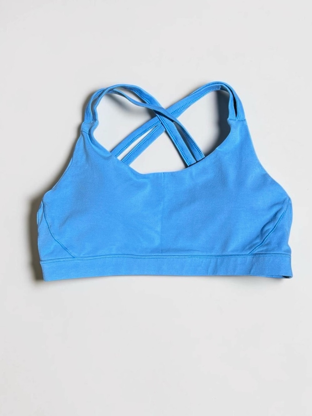 🌻tasc Performance Rhythm Sports Bra Ocean Blue Bamboo Organic Cotton Size XL